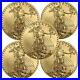 Lot of 5 2021 1/10 oz Gold American Eagle Coin Brilliant Uncirculated