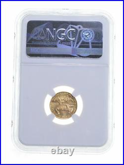 MS69 1993 $5 American Gold Eagle Graded NGC 6023