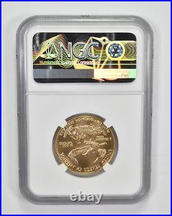MS70 1986 $25 American Gold Eagle Graded NGC 0652