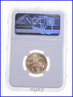 MS70 1998 $10 American Gold Eagle Graded NGC 5486