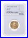 MS70 1999 $10 American Gold Eagle Graded NGC 4090