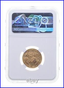 MS70 1999 $10 American Gold Eagle Graded NGC 4090