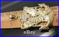 Men's New 10k Yellow Gold 26 Rope Chain 10k American Eagle Anchor, adjusted pr