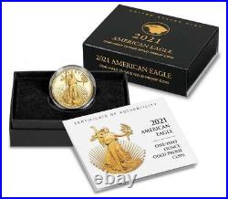 NEW SEALED US Mint American Eagle 2021 One-Half Ounce Gold Proof Coin 1/2 21ECN