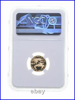 PF70 UCAM 1989-P $5 1/10 Oz. Gold American Eagle Graded NGC 6637