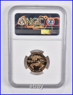 PF70 UCAM 1990-P $10 American Gold Eagle 1/4 Oz. 999 Fine Gold NGC 1735