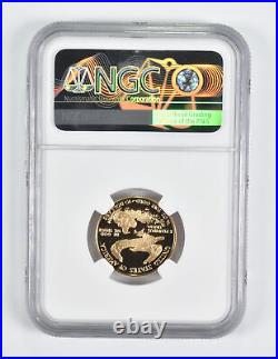 PF70 UCAM 1995-W $10 American Gold Eagle 1/4 Oz. 999 Fine Gold NGC 1721