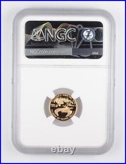 PF70 UCAM 1995-W $5 American Gold Eagle 1/10 Oz. Fine Gold Graded NGC 4948