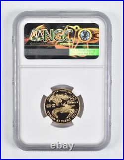PF70 UCAM 1996-W $10 American Gold Eagle 1/4 Oz. 999 Fine Gold NGC 1659