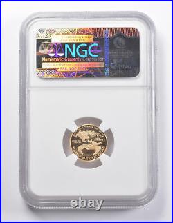 PF70 UCAM 2010-W $5 American Gold Eagle 1/10 Oz Gold NGC 5083