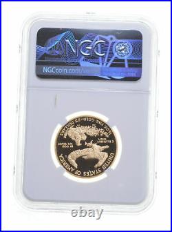 PF70 UCAM 2011-W $25 American Gold Eagle 25th Anniversary Graded NGC 5997