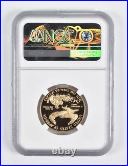 PF70 UCAM 2017-W $25 American Gold Eagle 1/2 Oz. 999 Fine Gold NGC 1648