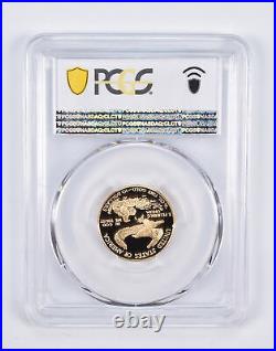 PR70 DCAM 1995-W $10 American Gold Eagle 1/4 Oz. 999 Fine Gold PCGS 2270