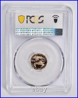 PR70 DCAM 1998-W $5 American Gold Eagle 1/10 Oz. 999 Fine Gold PCGS 4221