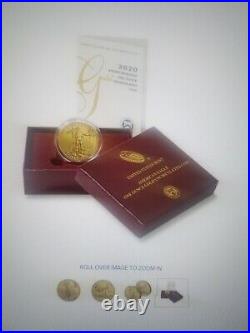 PRESALE American Eagle 2020 One Ounce Gold Uncirculated Coin