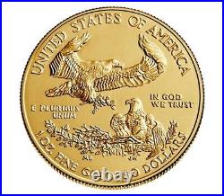 PRESALE American Eagle 2020 One Ounce Gold Uncirculated Coin Last Year Of Design
