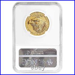 Presale 2023 $25 American Gold Eagle 1/2 oz NGC MS70 FDI ALS Label