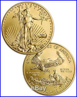 Random Date 1/4 Troy Oz Gold American Eagle $10 Coin SKU26122