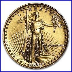 Roman numerals -1987 1/10 oz. $5.00 solid gold American Eagle