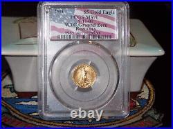 Top Pop Yes, it's that rare MS70 2001 $5 Eagle PCGS WTC World Trade Center 911