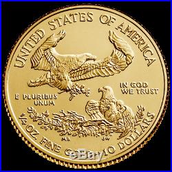 USA 10 Dollar 2020 American Gold Eagle Anlagemünze 1/4 Oz Gold ST