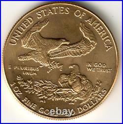 USA 1987P 50$ St. Gaudens American Gold Eagle MCMLXXXVII #11378RG