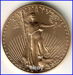 USA 1997P 50$ St. Gaudens American Gold Eagle Bullion #11382RG