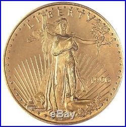 USA 25 Dollar Gold 1996 Goldmünze American Gold Eagle in Münzkapsel JAHR SELTEN