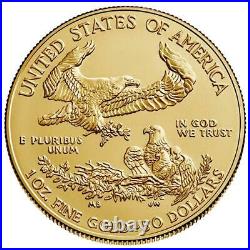 USA 50 Dollar 2021 American Gold Eagle Anlagemünze 1 Oz Gold ST